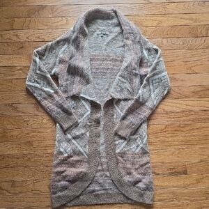 Gimmicks by BKE Earthy Tone Knit Cardigan